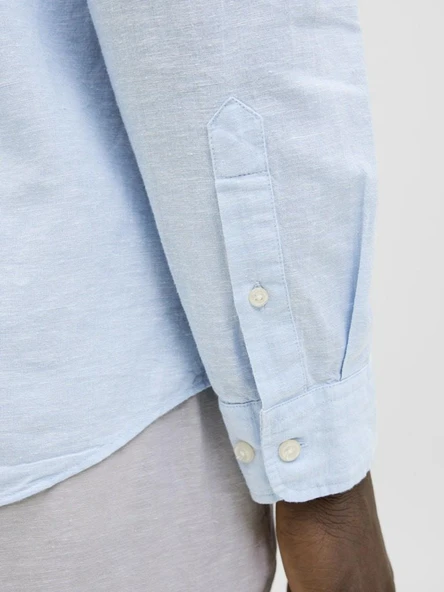 Jack Jones Breeze Keten Slım Fit Erkek Gömlek 12268964 - 7