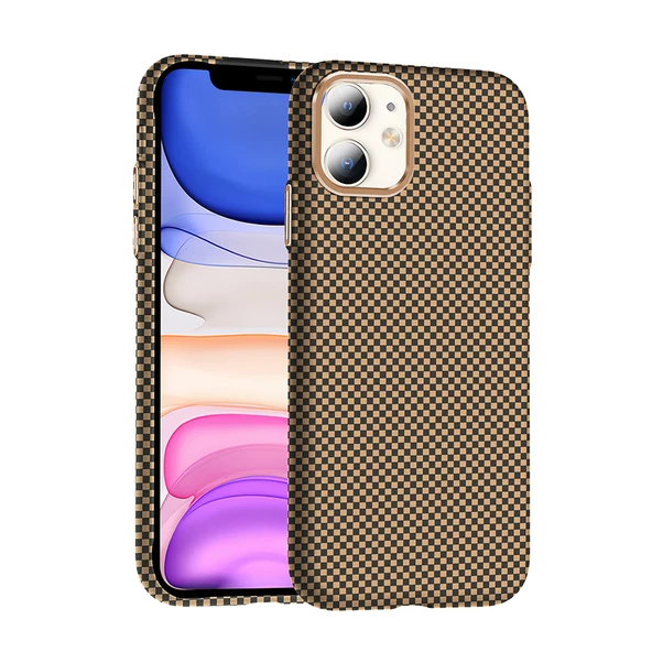 iPhone 11 Kılıf M-safe Şarj Özellikli Karbon Fiber Görünümlü Gros Kılıf - Resim 6