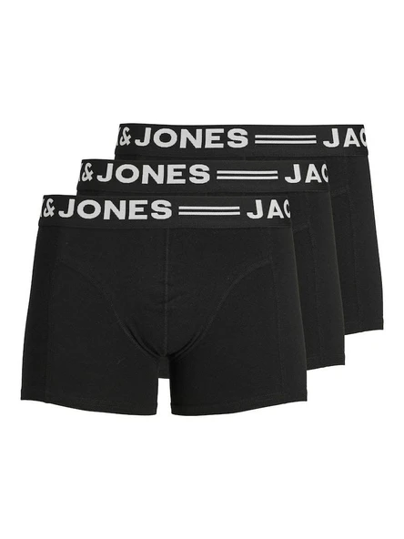 Jack Jones Sense 3 Lü Paket  Erkek Boxer 12081832