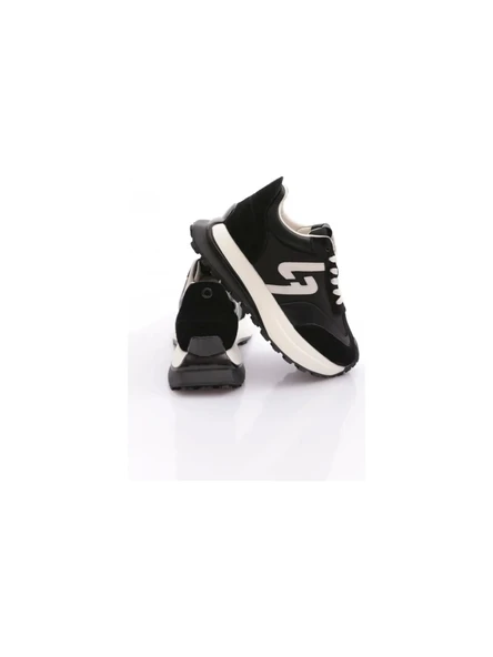 Lufian Marta Bayan Sneaker Ayakkabı Siyah 121230032 - 4