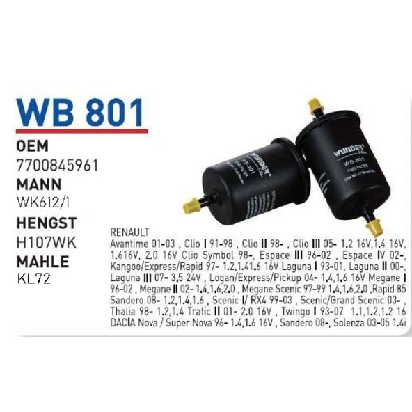 WB801 ürün görseli 1