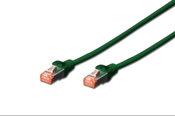 Beek CAT 6 SFTP/PIMF (Pairs In Metal Foil) Patch Kablosu, 3 metre, LSZH, AWG 26, Yeşil Renk