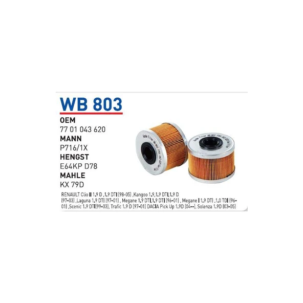 WB803 ürün görseli 1