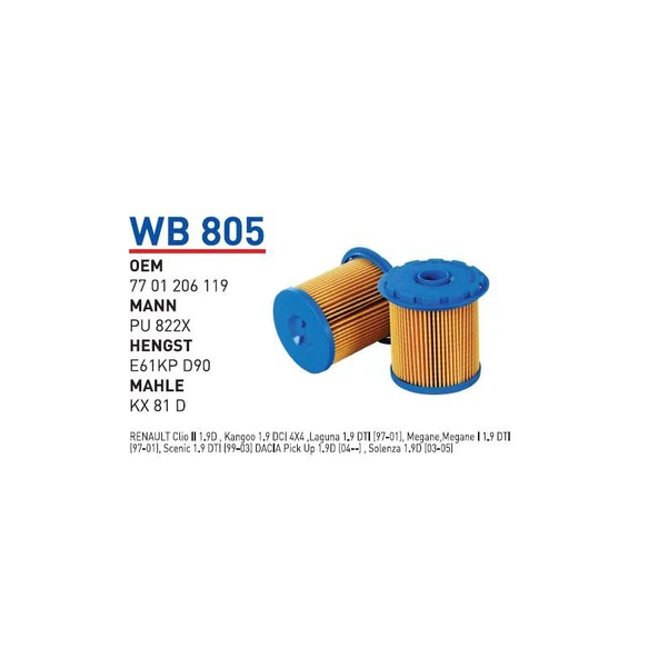 WB805 ürün görseli 1