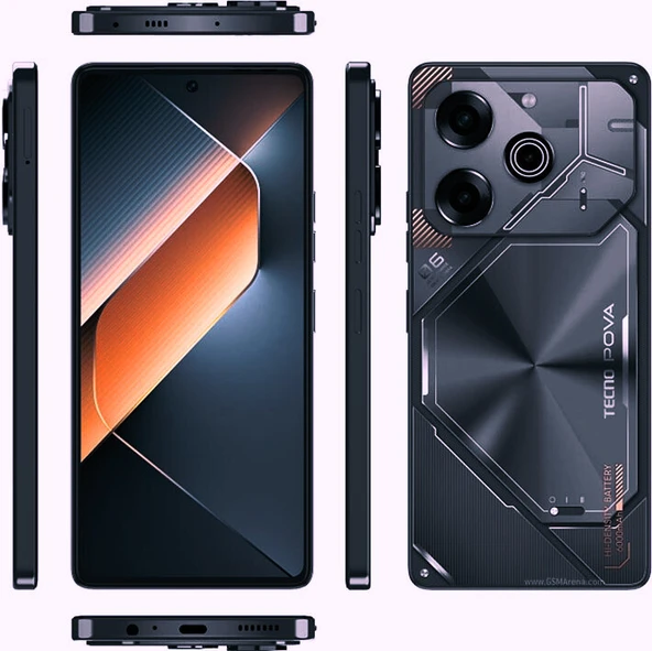 Tecno Pova 6 Pro 5G 256 GB Siyah - 3