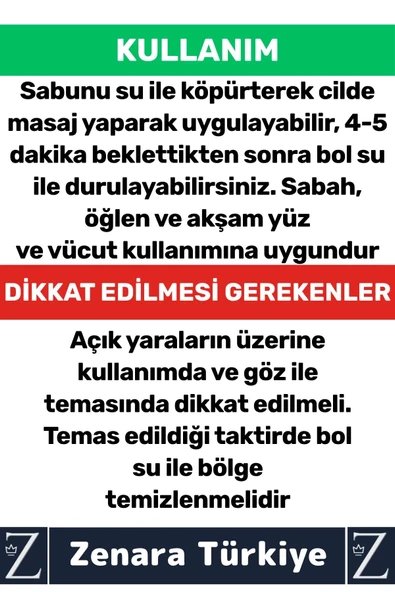 Bitkisel Organik Doğal Saç Yüz Vücut El Kullanım Yağ Toksin Kepek Önleyen SİİRT BITTIM Sabunu 4 Adet - Resim 2