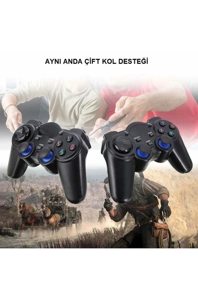 2.4ghz Android Telefon Kablosuz Oyun Kolu Gamepad Pc Tv Box Ps3 - 8