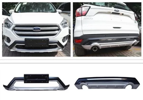 Ford Kuga Ön Arka Koruma 2016-2019 Arası Uyumlu
