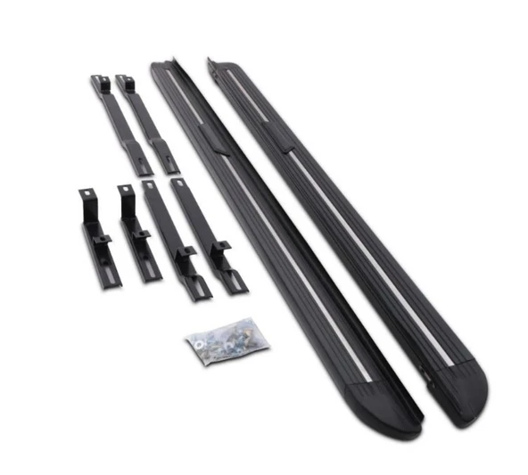 Nissan Qashqai Yan Basamak Koruma Siyah Oem 2014-2022 Arası Uyumlu