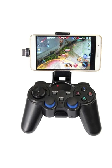 2.4ghz Android Telefon Kablosuz Oyun Kolu Gamepad Pc Tv Box Ps3 - 4