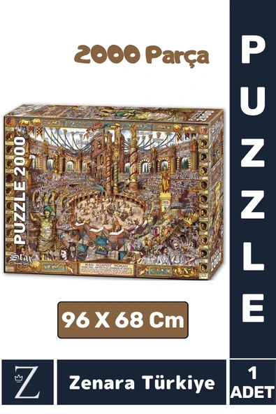 Eğlenceli Eğitici El Göz Görsel Algı Hafıza Beceri Geliştirici 2000Parça PUZZLE KADINLAR VE ERKEKLER