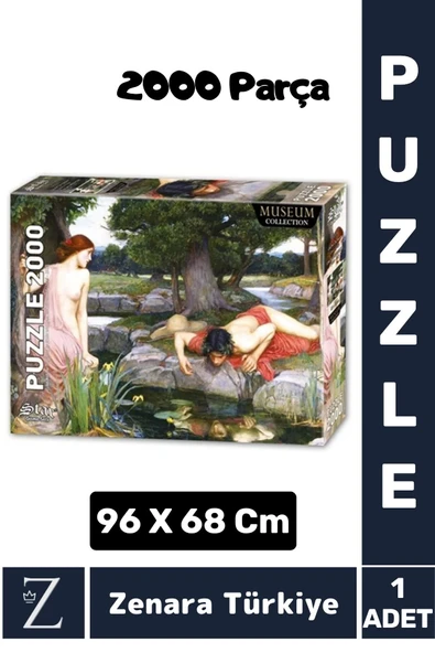 Eğlenceli Eğitici El Göz Görsel Algı Hafıza Beceri Geliştirici 2000 Parça PUZZLE YANKI VE NERGİS