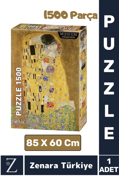 Eğlenceli Eğitici El Göz Görsel Algı Hafıza Beceri Geliştirici 1500 Parça PUZZLE ÖPÜCÜK