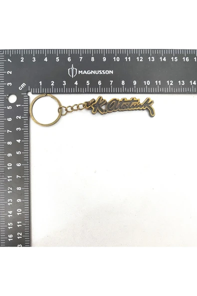 ATATÜRK İMZASI İLE İLGİLİ ANAHTARLIK