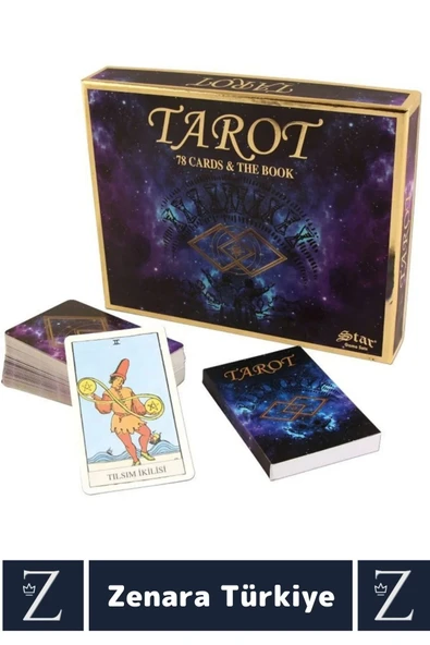 Manevi Ruhsal Rehberlik Kader Yorumlama Kitapçıklı ÖZEL KUTULU 78 Adet TAROT KARTLARI - Resim 2