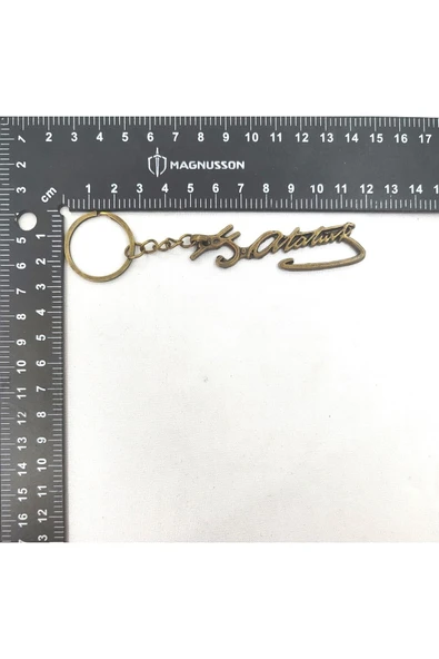 ATATÜRK İMZASI İLE İLGİLİ ANAHTARLIK - 3