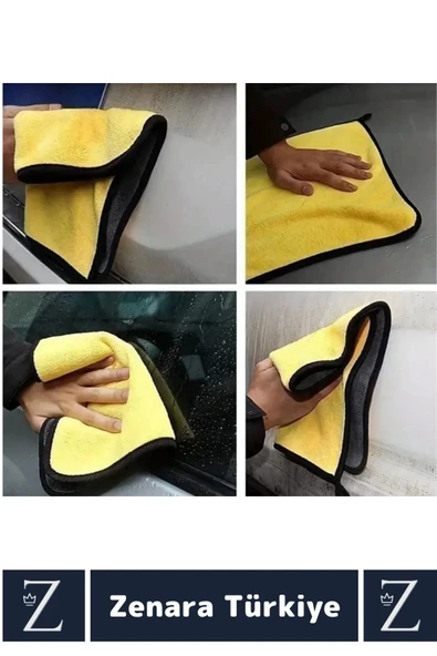 Yüksek Kaliteli Araba Mutfak Banyo Lavabo Yıkama Temizleme Hassas Derin Temizlik Yün Mikrofiber Bez - 3