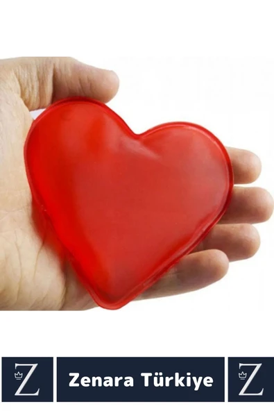 Özel Tasarım El Isıtıcısı Kamp Outdoor Gündelik Sevgiliye Hediye Çok Şık Sihirli Jel KALP Cep Sobası - 5