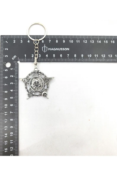 KURU KAFA FİGÜRÜ İLE İLGİLİ ANAHTARLIK - 4