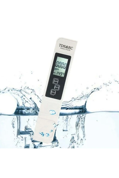 3in1 Dijital Tds Su Kalitesi Değer Ölçüm Cihazı