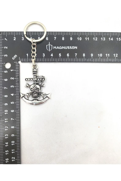 KURU KAFA FİGÜRÜ İLE İLGİLİ ANAHTARLIK - 5