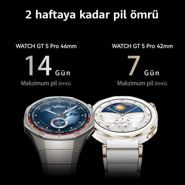 Huawei Watch GT 5 Pro 46mm Titanyum Akıllı Saat Teşhir - 3
