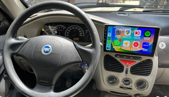 Blueway Fiat ALBEA(2002-2004) 9''android Gerçek 2+32 GB / 4 Çekirdek 1.6ghz / Wıfı 5.0ghz / Bt 5.4-Kablosuz Carplay-Ahd Hd kamera hediye - 3
