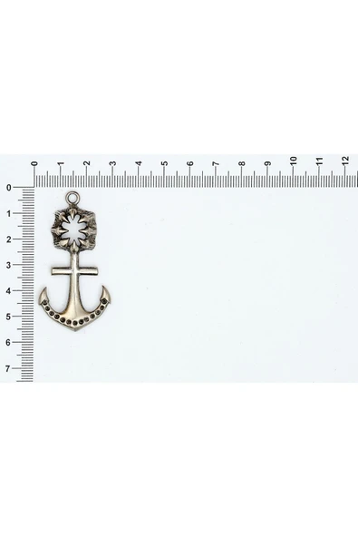 ŞEKİLLİ ÇİPA FİGÜRÜ İLE İLGİLİ  METAL AKSESUARLAR VE KOLYE UÇLARI - Resim 5