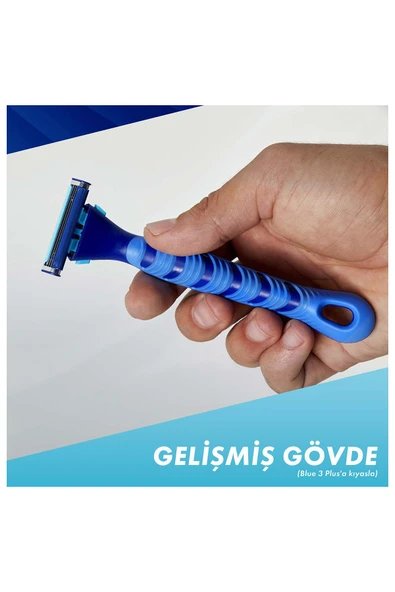 Gillette Sensor3+ Comfort 8'li Yedek Bıçağı Başlıklı Tıraş Makinesi - 8