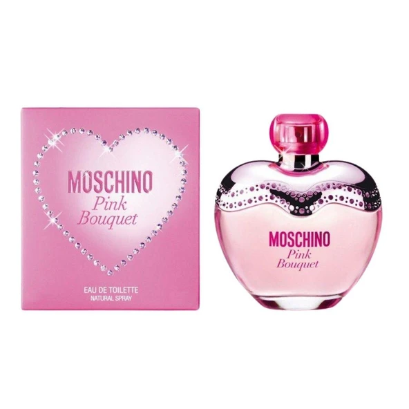 Moschino Pink Bouquet EDT 100 ml Kadın Parfümü - Resim 2