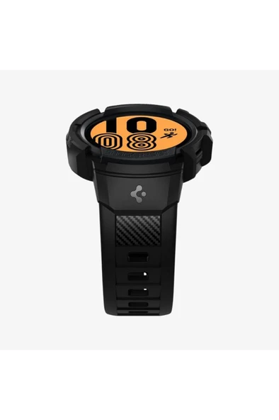 Spigen Galaxy Watch 5 / 4 (44mm) Kılıf & Kordon Kayış Rugged Armor Pro  Black Outlet - 4