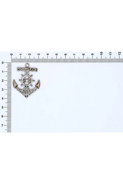 ŞEKİLLİ ÇİPA FİGÜRÜ İLE İLGİLİ  METAL AKSESUARLAR VE KOLYE UÇLARI - Resim 9