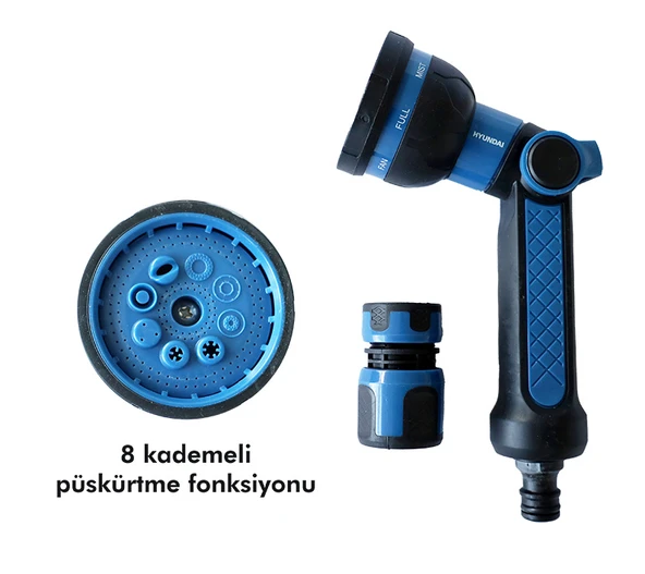 Hyundai 58755 Sulama Tabancası ve Adaptör SET - 2