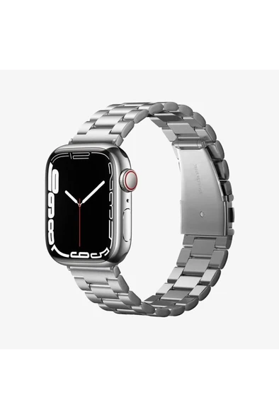 Spigen Apple Watch Uyumlu 45mm/44mm/42mm(Seri 1/2/3/4/5/6/SE/7) Kayış - 4