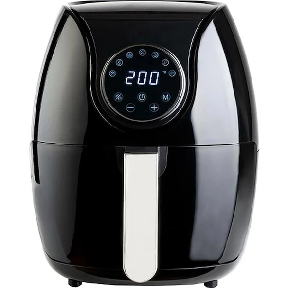 Qich Air Fryer 5 lt Yağsız Fritöz(Kutu Deforme)
