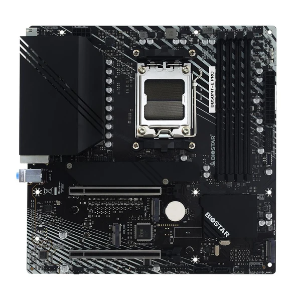Biostar B850MT-E PRO 8000MHz DDR5 mATX AM5 Anakart - 2