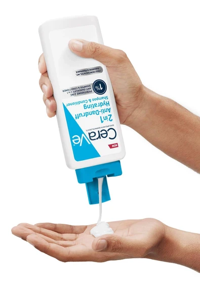 CeraVe 2si 1 Arada Kepeğe Karşı Nemlendirici Şampuan + Saç Kremi 355ML - 3