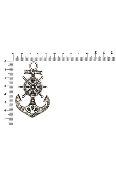 ŞEKİLLİ ÇİPA FİGÜRÜ İLE İLGİLİ  METAL AKSESUARLAR VE KOLYE UÇLARI - Resim 10