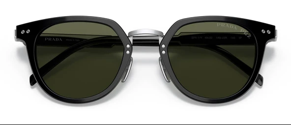 Prada SPR17Y 1AB03R 49 Polarize Unisex Güneş Gözlüğü - Resim 5