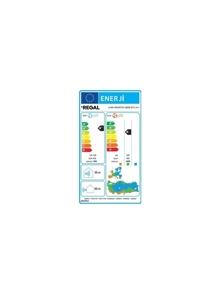 Regal Luna Inverter A++ 18000 BTU Duvar Tipi Klima - 10