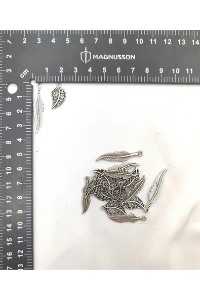 Karışık Yaprak Ve Tüy Temalı Bileklik,hal Hal Sallantı Aparatı (50ADET) ürün görseli 1