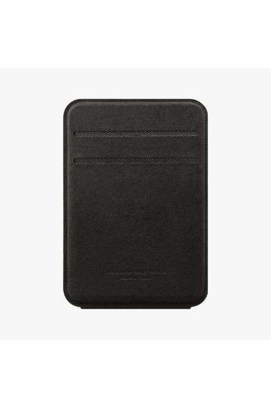 Spigen Apple iPhone 15 / iPhone 14 / iPhone 13 / iPhone 12 Serileri için Smart Fold Manyetik Cüzdan MagSafe Gunmetal Outlet - 5