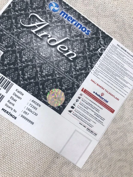 Merinos Halı Arden 73395 097 Serisi Akrilik Salon Oturma Yatak Odası Halısı - Resim 8