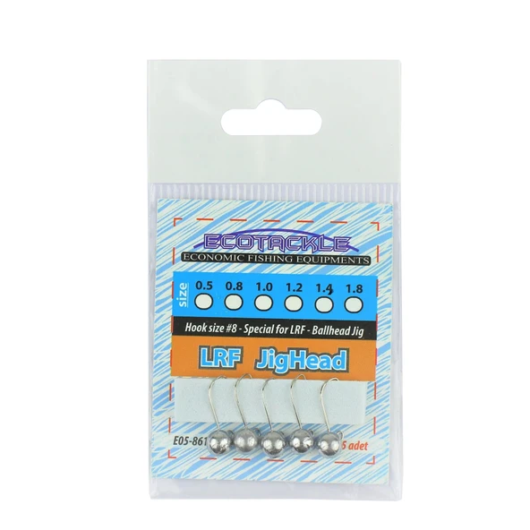 Ecotackle 5 Adet LRF Jig Head  1.8 gr