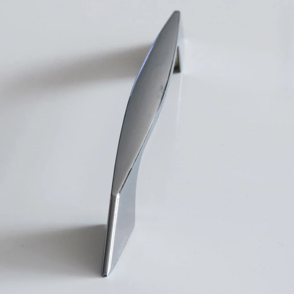 Mobilya Mutfak Dolabı Çekmece Dolap Kapak Kulpu Kulbu Metal Kulpları 128 Mm Krom Renk - Resim 4