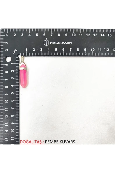 PİRAMİT DOĞAL TAŞ KOLYE UCU - Resim 10