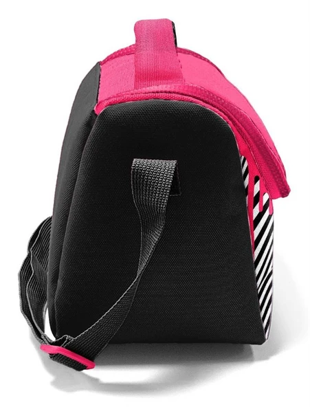 Coral High Kız Çocuk Beslenme Çantası - Thermo - Pembe Siyah Beyaz Boya Desenli - Resim 3