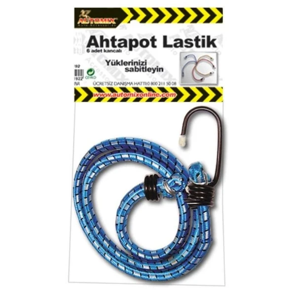 AUTOMİX Ahtapot Lastik 80 cm