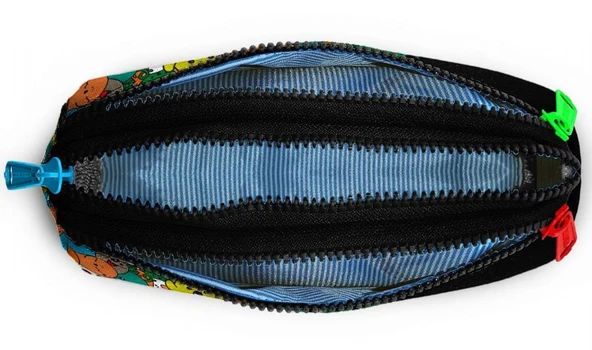 Coral High Hayalet Baskılı Erkek Çocuk Siyah Kalem Çantası - Resim 3