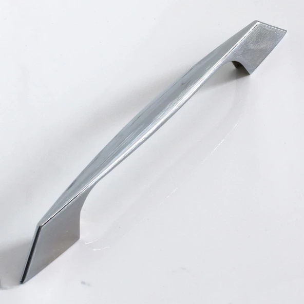 Mobilya Mutfak Dolabı Çekmece Dolap Kapak Kulpu Kulbu Metal Kulpları 128 Mm Krom Renk - Resim 3
